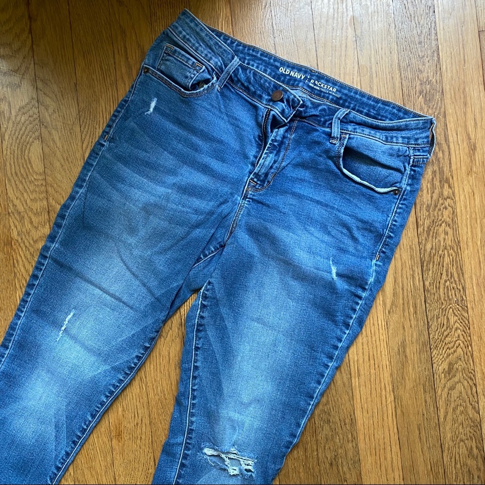 Old Navy rockstar jeans 12 short 12S